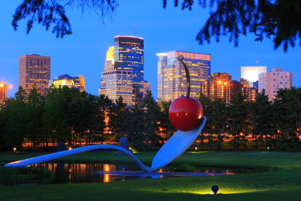Spoonbridge and Cherry at Dusk
